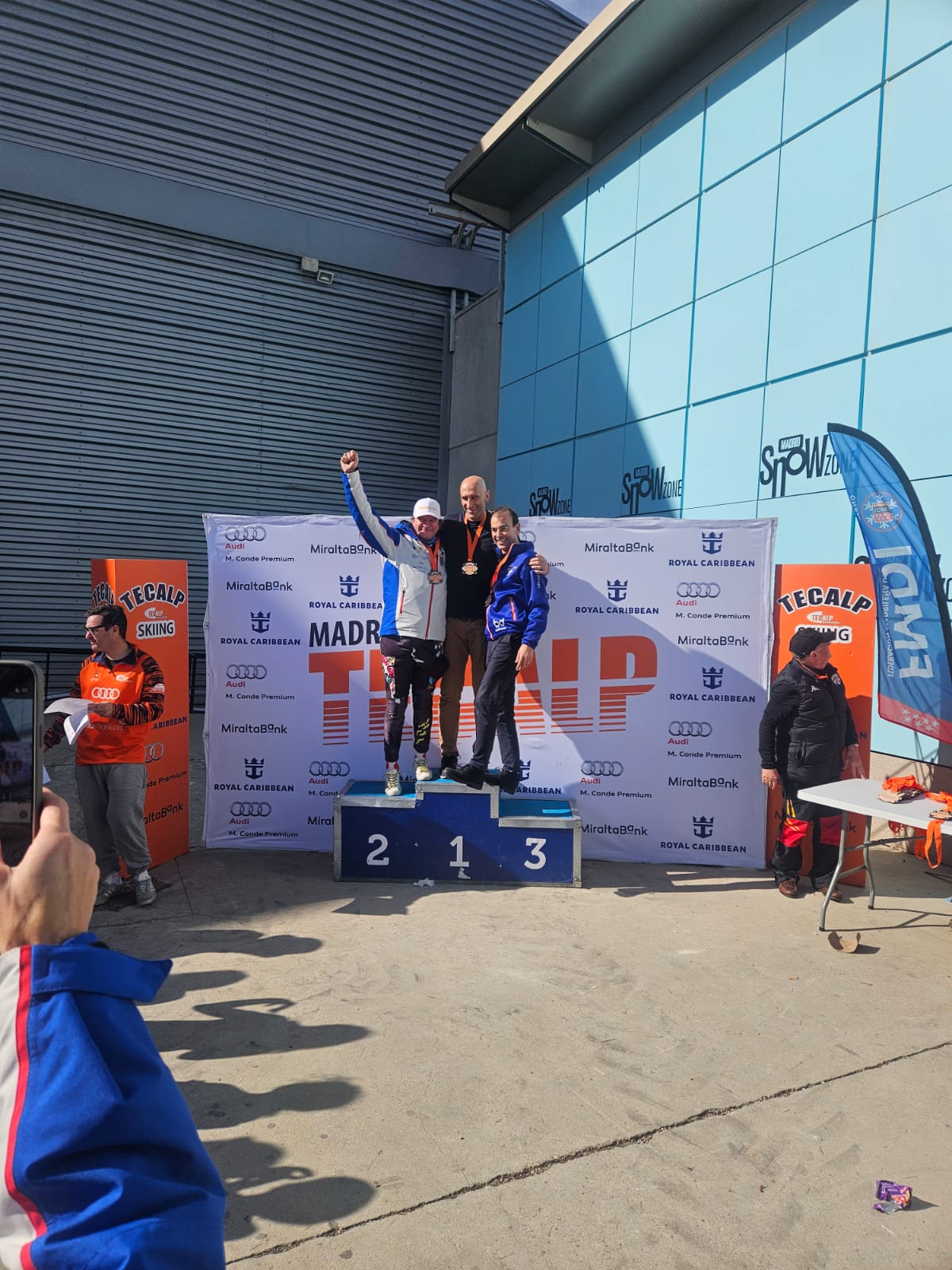 Momento de la competición - Club Alpino Andaluz