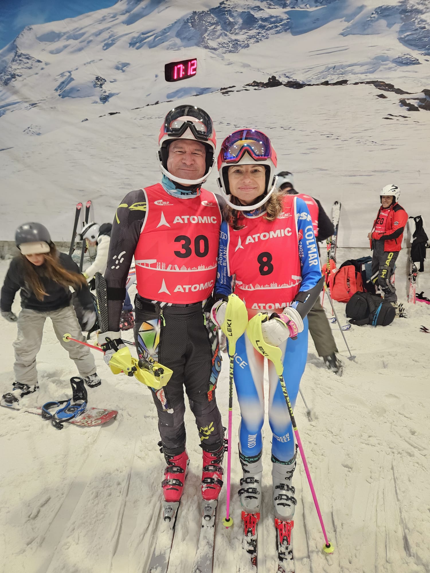 Celebración del equipo - Club Alpino Andaluz